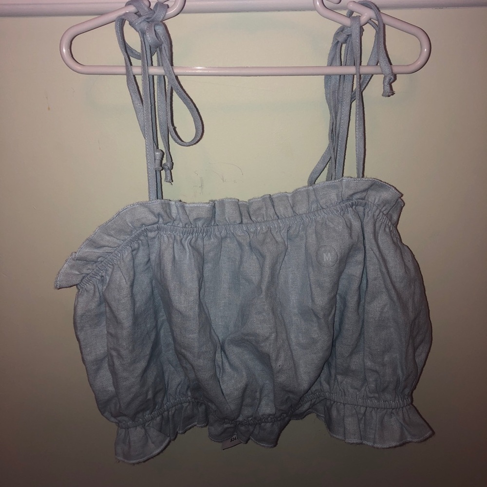 L.A Hearts Pacsun Cropped Strapped Top
